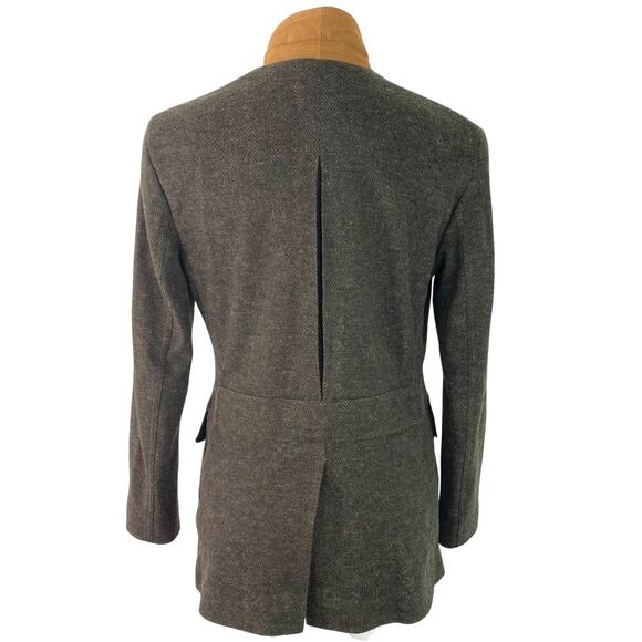 Ralph Lauren Soft Lightweight Herringbone Field Jacket Blazer Sz 4 XS - Picture 7 of 14